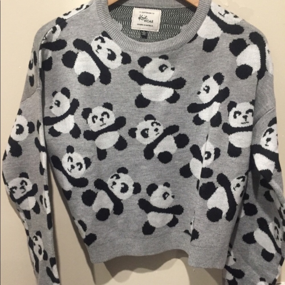 Cotton On Panda Sweater